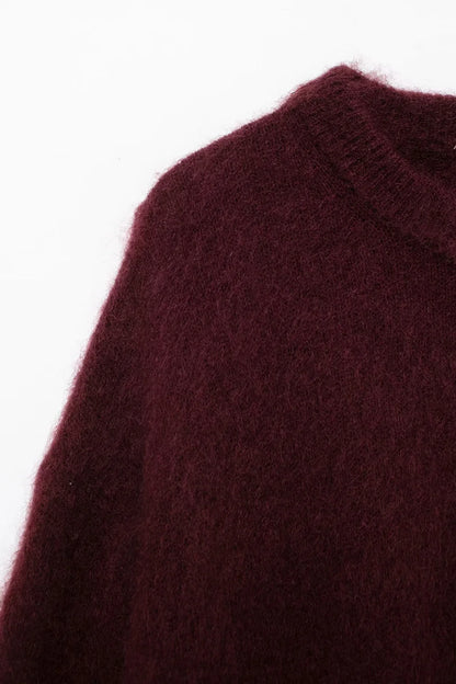 Urban Ease Burgundy Pullover