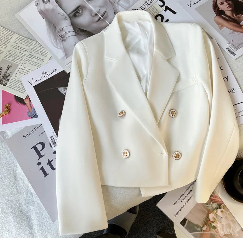 Chic Office Crop Jacket