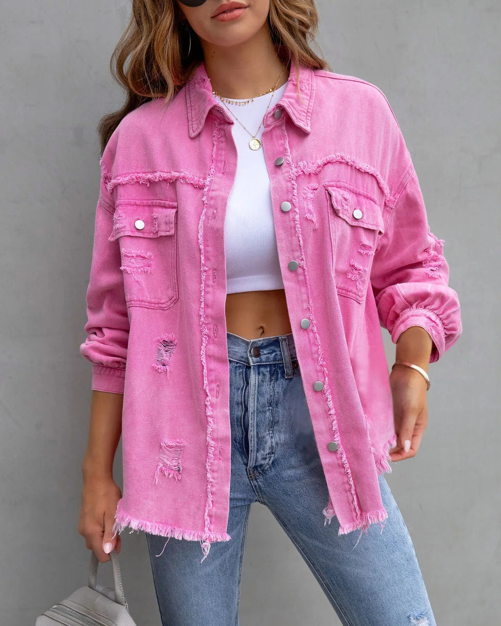 Denim Outerwear Jacket Coats