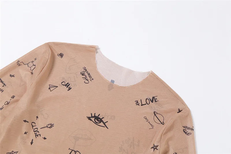 Tight-Fitting Long-Sleeve Bodysuit