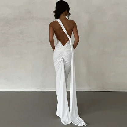 Serene Backless Streetwear Dress