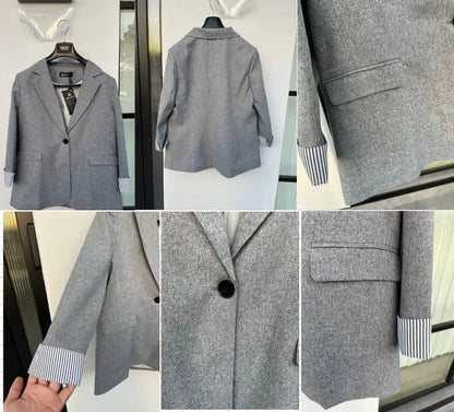 Office Vibe Long Sleeve Blazer