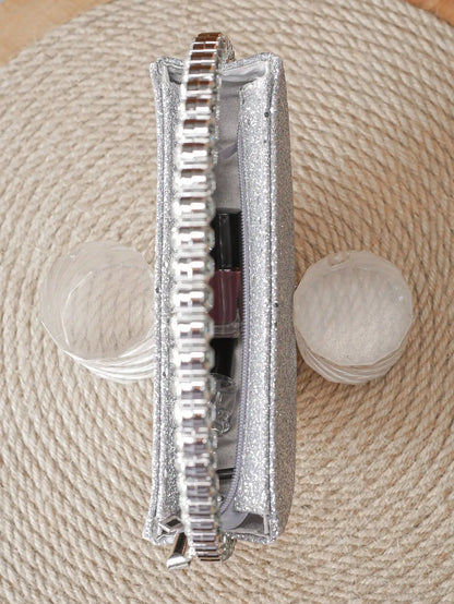 Luxe Allure Rhinestone Purse