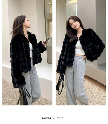 Elysian Whisper Faux Fur Vest