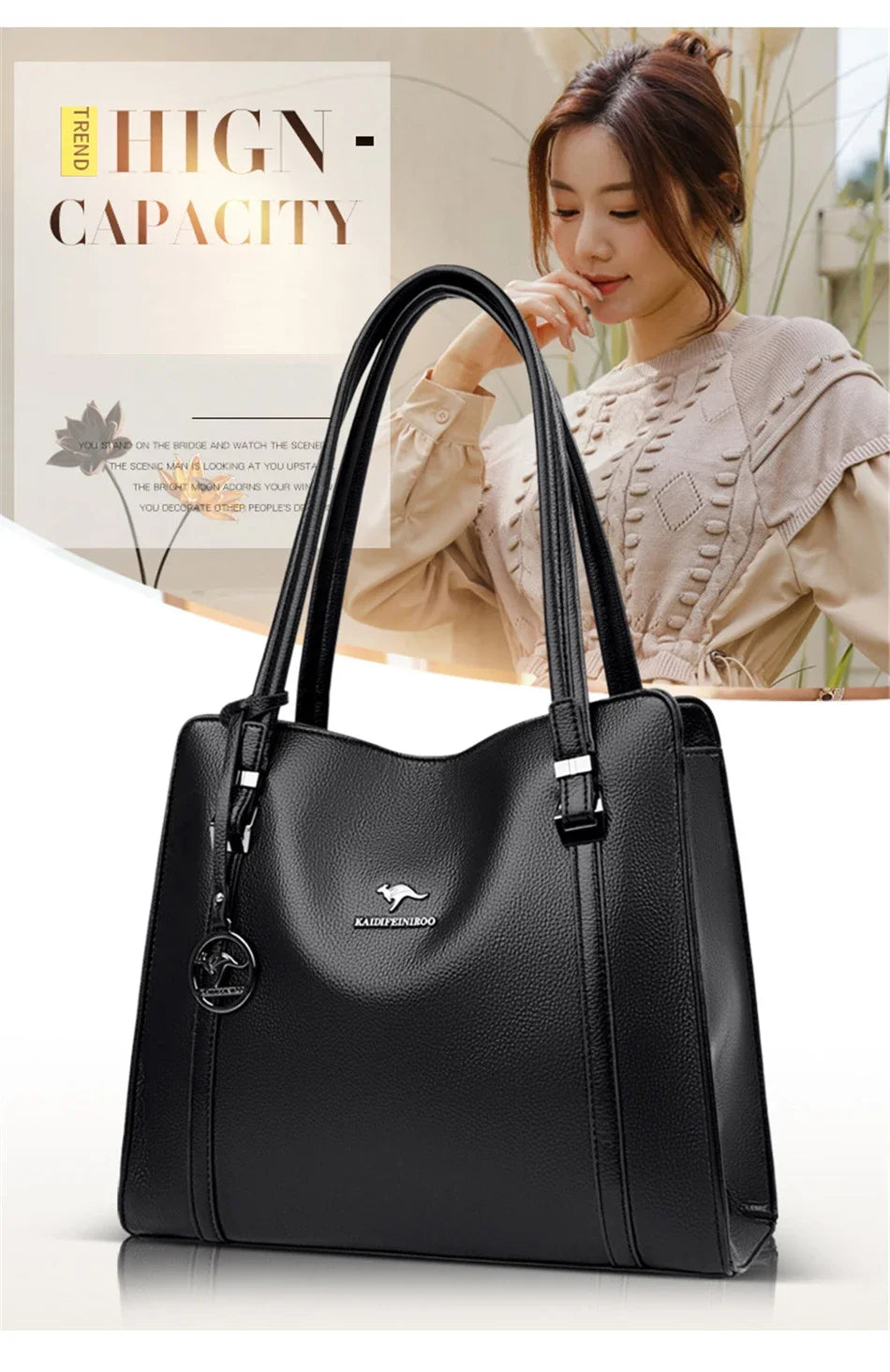 Grandeur Soft Elegance Shoulder Bag