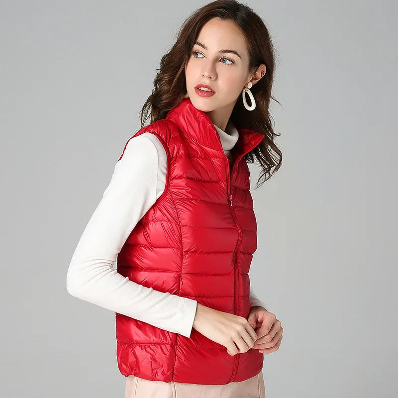 Women’s Cotton Padded Vest Jacket