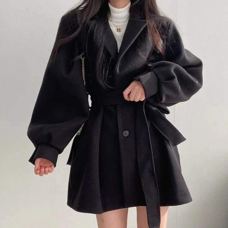 Elegant Enchantment Trench Coat