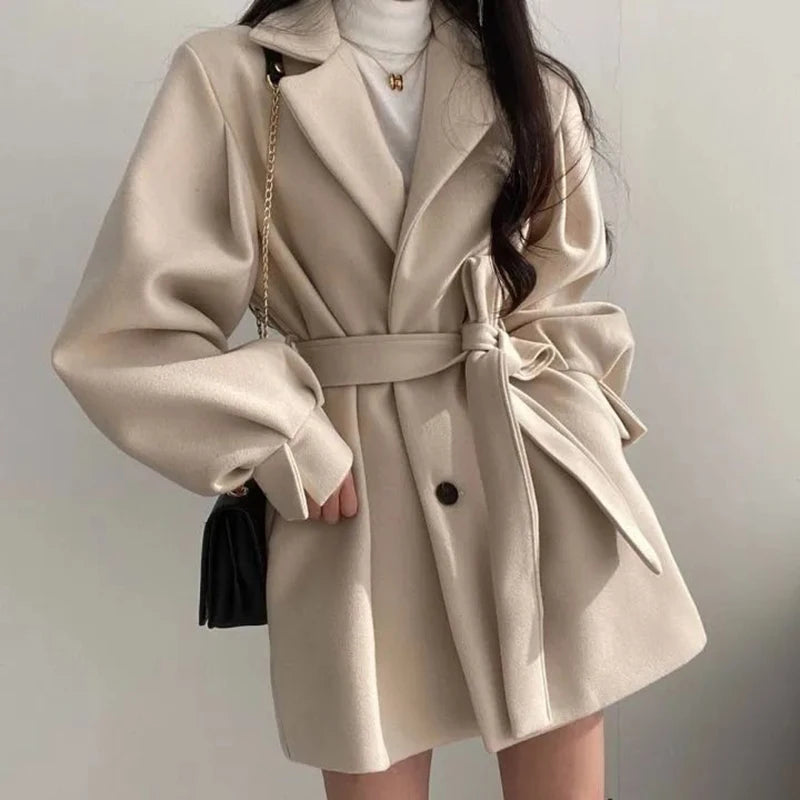 Elegant Enchantment Trench Coat