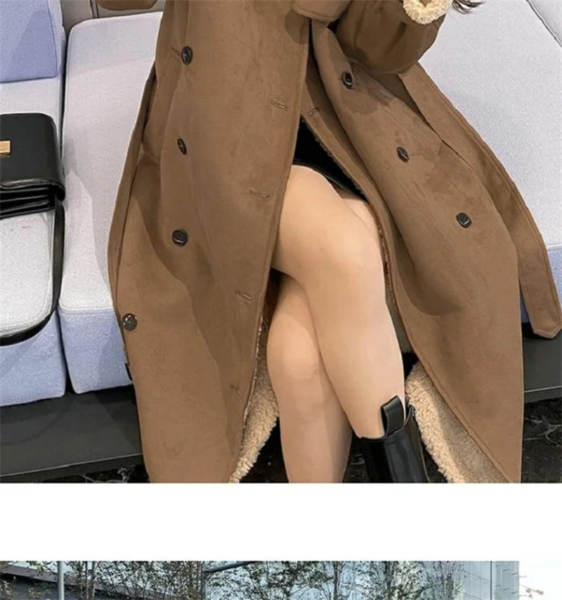 Velvet Embrace Woolen Coat