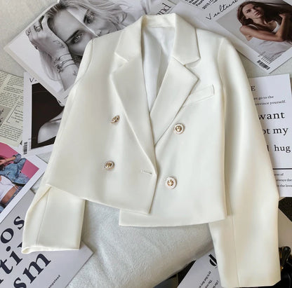 Chic Office Crop Jacket