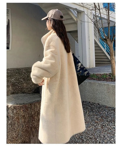 Frosted Luxe Fur Jacket