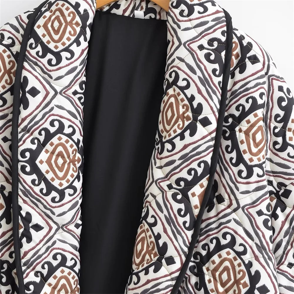 Women's Cotton Cardigan Coat