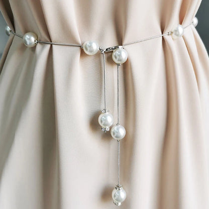 Luxe Pearl Elegance Belt