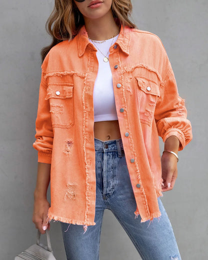 Denim Outerwear Jacket Coats