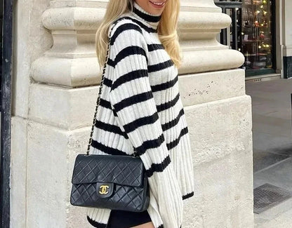 Stripe Knit Top