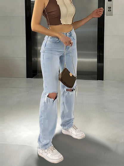 Easy Breezy Straight Jeans