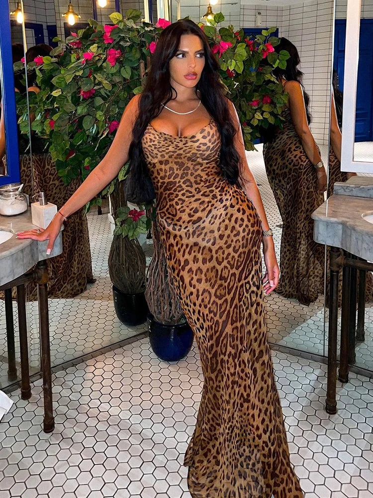 Leopard Luxe Vibe Bodycon Dress