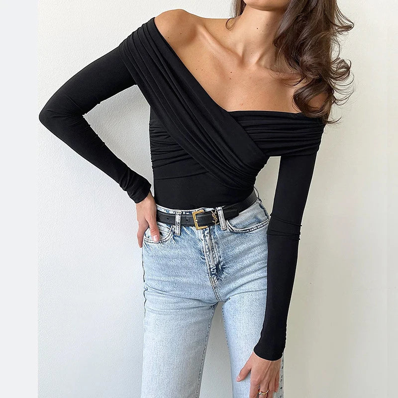 Backless Corset Bodysuit - Black