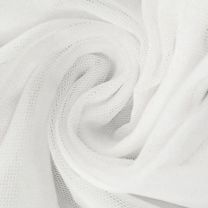 Flower-Tie Mini Dress - White