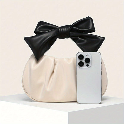 Bow & Pleat Luxe Bag