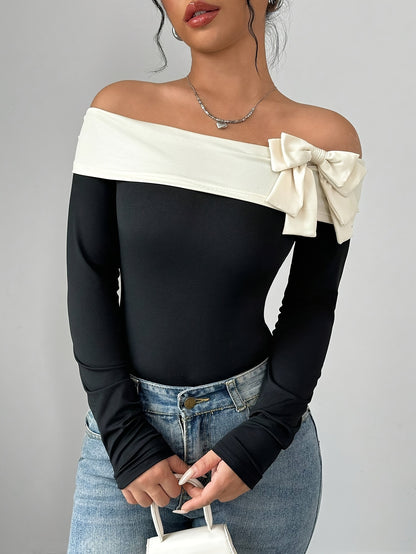 Bowtique Elegance Top Blouse